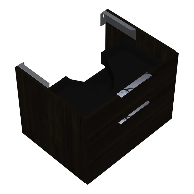 sanibel-Waschtisch-Unterschrank 2.0 FLEX WVIE070 zu Konsole 700x520x540mm Marone Trüffel
