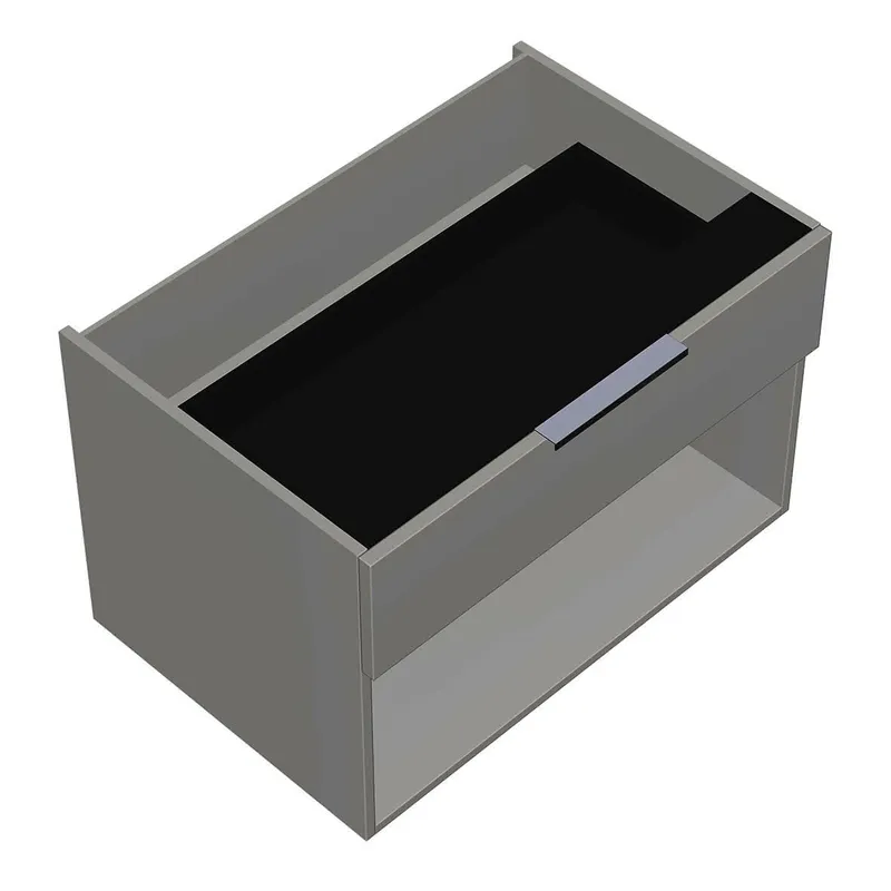 sanibel-Unterschrank 2.0 FLEX WVII080 zu Konsole 800x520x540mm Weiß Glänzend