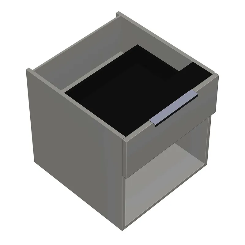sanibel-Unterschrank 2.0 FLEX WVII050 zu Konsole 500x520x540mm Weiß Glänzend