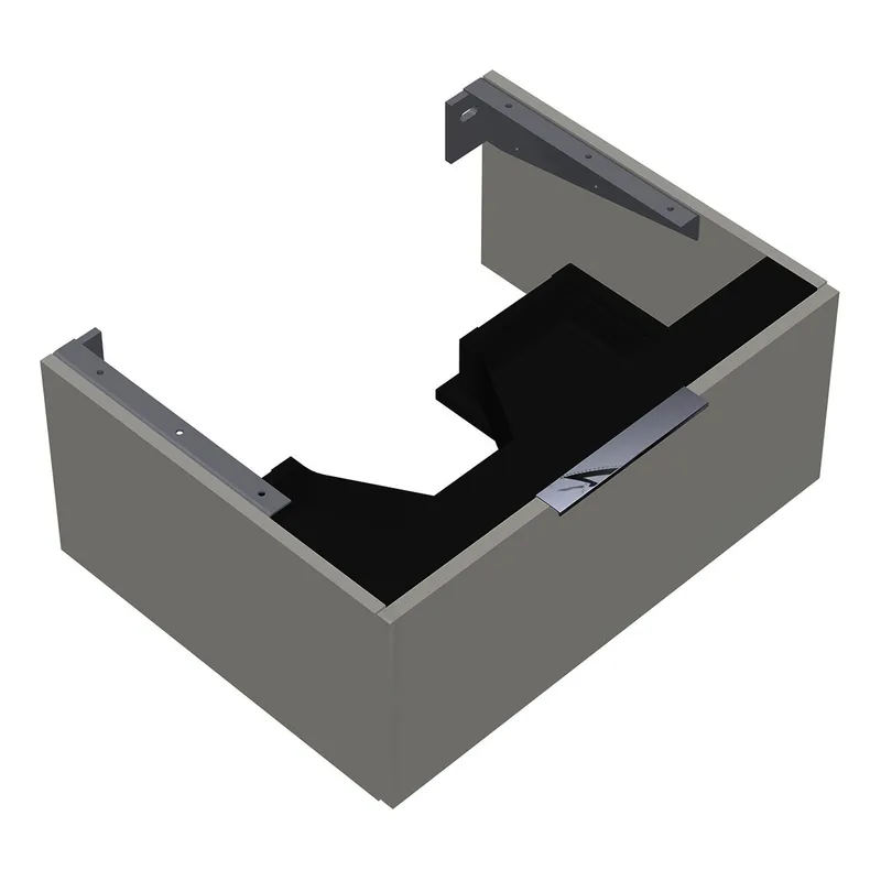 sanibel-Waschtisch-Unterschrank 2.0 FLEX WVXW070 zu Konsole 700x300x540mm Weiß Glänzend