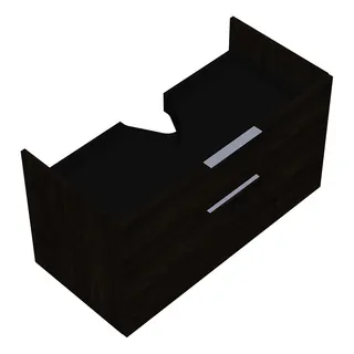 sanibel-Waschtisch-Unterbau 2.0 FLEX WWJK095 950mm breit Schubl/Auszug Marone Trüffel