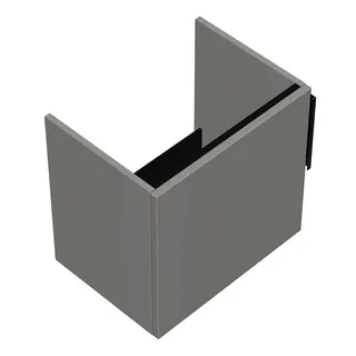 sanibel-Waschtisch-Unterbau 2.0 FLEX WWME050L 500mm breit Tür links Weiß Glänzend