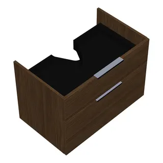 sanibel-Waschtisch-Unterbau 2.0 FLEX WWJK075 750mm breit Schubl/Auszug Eiche Cashmere