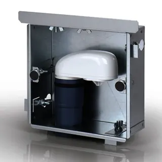 Einbaukasten PREMIUM ohne Frontblende inkl. DURGO Ventil DN 50 PLUS