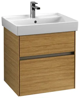 Villeroy & Boch WaschbeckenUS Collaro 554x546x444mm 2 Ausz. Waschbecken m.tig Nordic Oak – Bild 2
