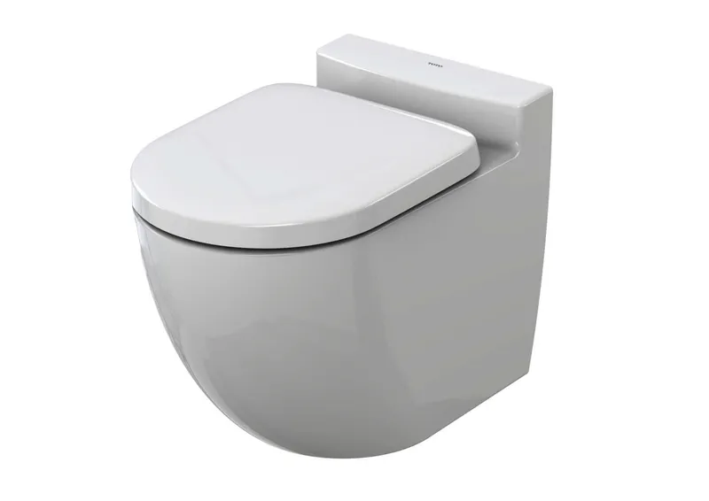 TOTO NC Stand-WC randlos weiß back-to-wall Tornado Flush Tiefspüler