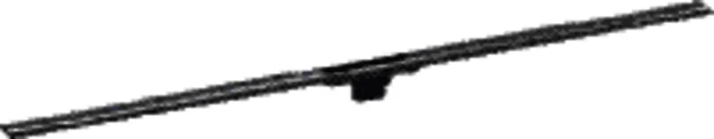 Geberit Duschrinne CleanLine80 30-130cm schwarz Chrom poliert