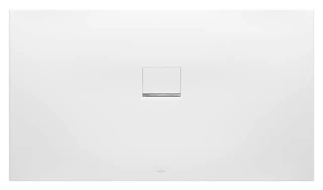 Villeroy & Boch Duschwanne Squaro Infinity 900x750x40mm re-eckig EB:li/re flb Einb AR StoneWhite