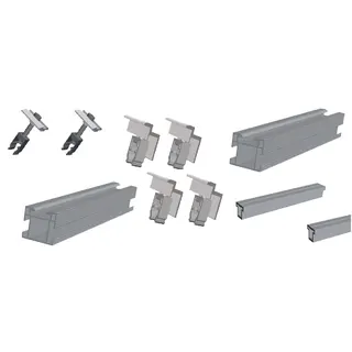 SK AluFix 0 für 7x PV - silber
