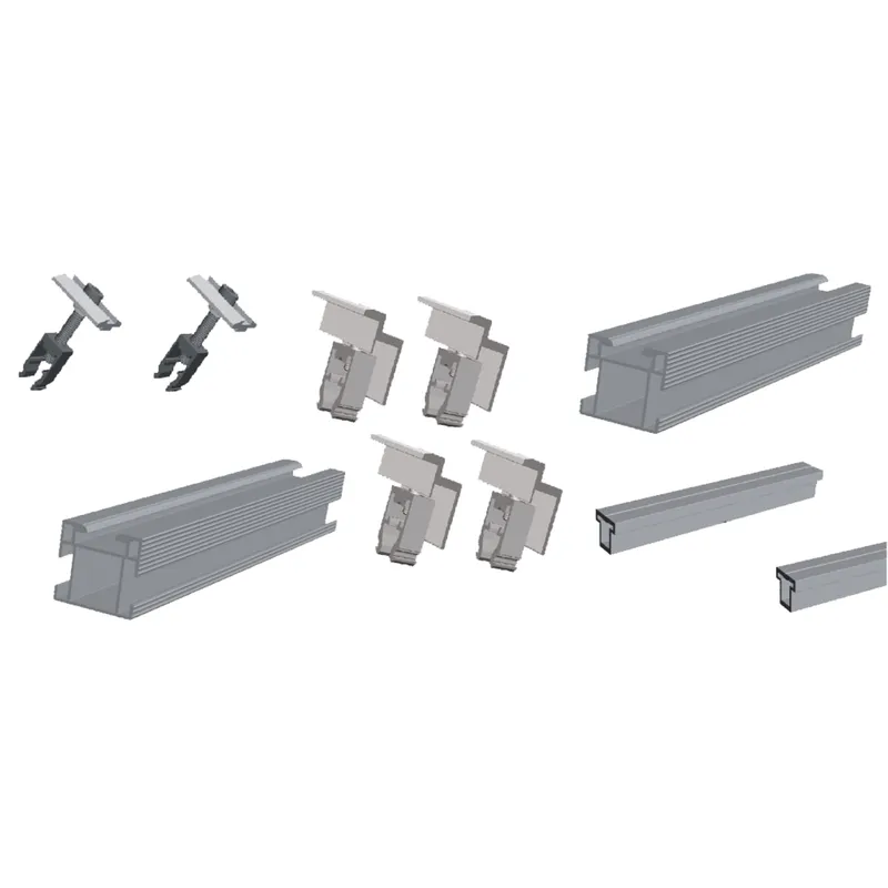 SK AluFix 0 für 3x PV - silber
