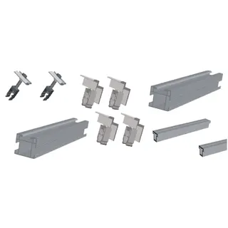 SK AluFix 0 für 6x PV - silber