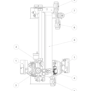 SK SL Durchflussmesser DFM2-16L