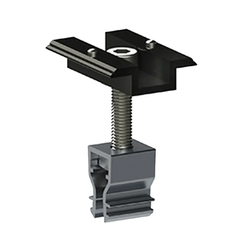 SK-AluFix Mittelklemme PV schwarz
