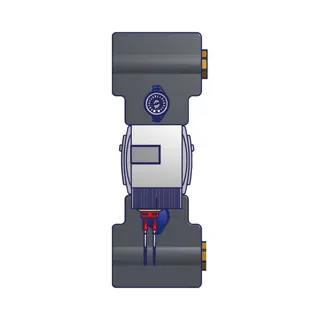 SK Großanlagenstat.Erw. m. 230V SG-EM 15 0 H