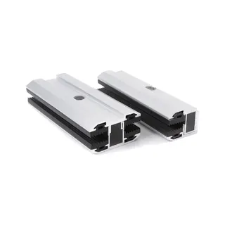 SK AluFix 0 für 2x PV, Laminatklemme sil ber