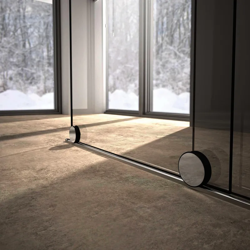 Walk-In GT Select+Wandprofil ESG AP design4YOU 3.0 100-110/re H2000shgl