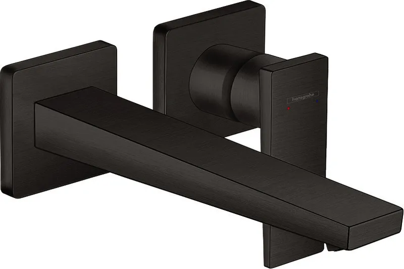 Hansgrohe 2-Loch Waschtischarmatur Unterputz Metropol F-Set langer Auslauf BBC