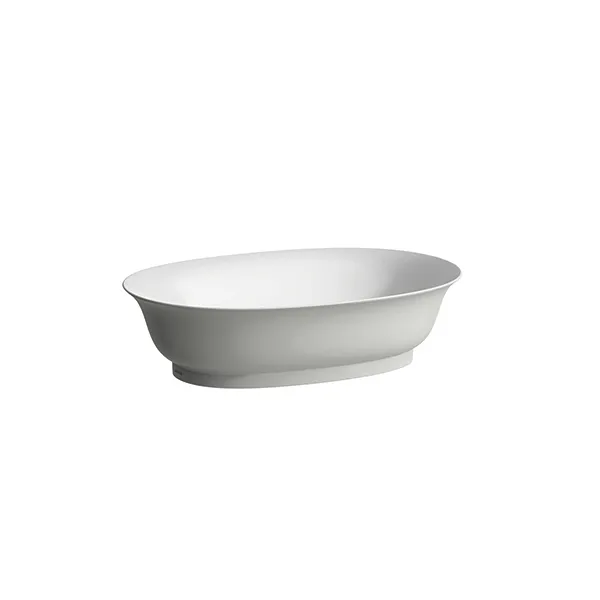 Laufen Waschtisch-Schale THE NEW CLASSIC 380x550x145 ohne Hahnloch ohne Überlauf LCC weiß