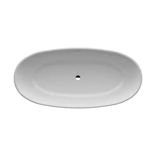 Laufen freist. Badewanne THENEWCLASSIC 900x1900x580 Sentec (Mineralgusswerkstoff) weiß – Bild 2