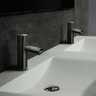CONTI+ lino SofTouch Standarmatur Selbstschluss m.Misch. Edelst. – Bild 3