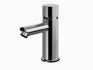 CONTI+ lino SofTouch Standarmatur Selbstschluss o.Misch. Chrom – Bild 3