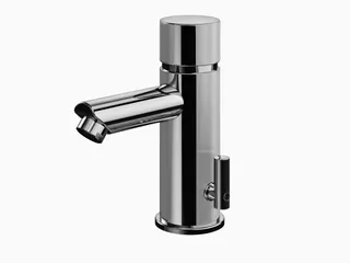 CONTI+ lino SofTouch Standarmatur Selbstschluss m.Misch. Chrom – Bild 3