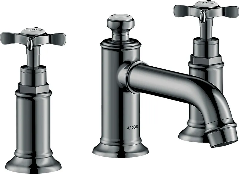 Hansgrohe 3-Loch Waschtischarmatur 30 Axor Montreux Kreuzgriff chrom