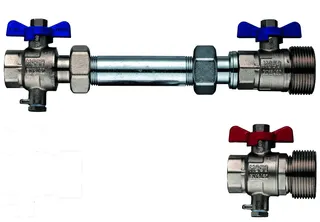 Kermi WMZ-Einbauset 1" AG x 1" IG H 1 Stück/VPM