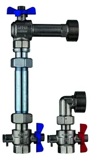 Kermi WMZ-Einbauset 1" AG x 1" IG V 1 Stück/VPM – Bild 2