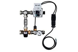 Kermi xnet Regelstation Standard 1" komplett elektrisch verdrahtet