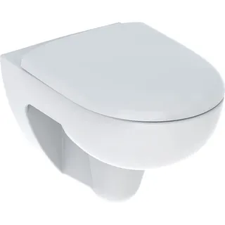 Geberit Renova Set Wand-WC mit WC-Sitz Rimfree, Tiefspüler, weiß – Bild 2