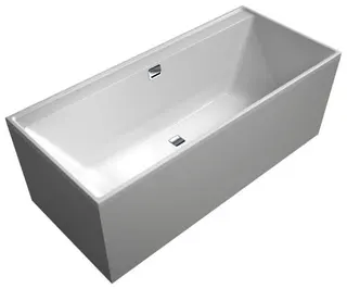 VB Badewanne Collaro 2D 1800x800x470mm Duo Rechteck Weiß Alpin