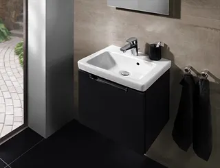 Villeroy & Boch WTUS Subway 2.0 10 440x420x352mm 1 Ausz. Waschtisch m.tig Glossy Grey – Bild 3