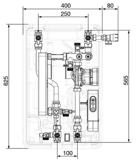 comfort-Frischwasserstation Regumaq X-25 mit HE-Pumpe – Bild 2
