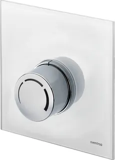 comfort-Abdeckung aus Echtglas für Unibox RTL weiß
