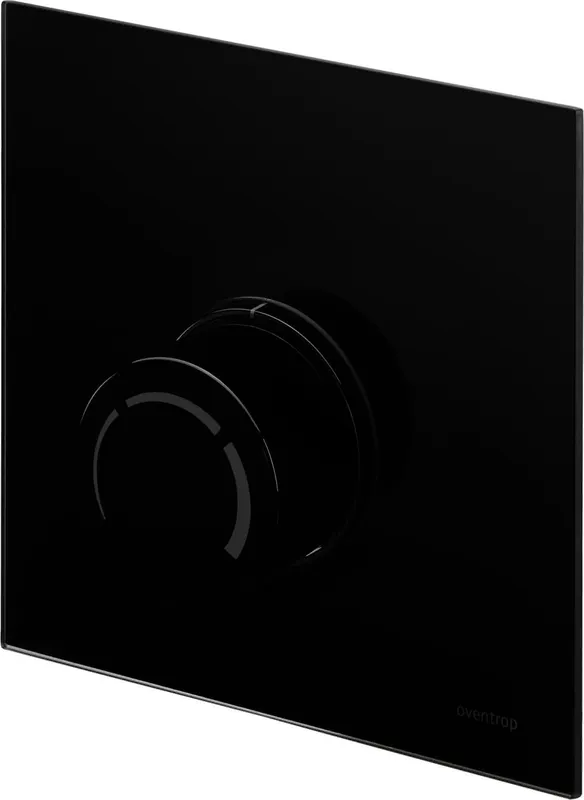 comfort-Abdeckung aus Echtglas für Unibox RTL schwarz