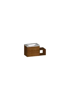 Modulmöbel m. 1 offenes Regal trend4YOU, B:400xH:350xT:435mm, S-Eiche