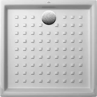 VB Duschwanne O.novo 900x900x60mm quadr. flächenbündiger Einbau Weiß Alpin