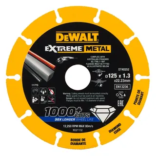 DEWALT Diamanttrennscheibe 125x1,3mm