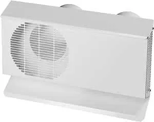 Pluggit Wetterschutzgitter DN125 doppelt Stahlblech, Achsabstand 245mm,WSG125D-1