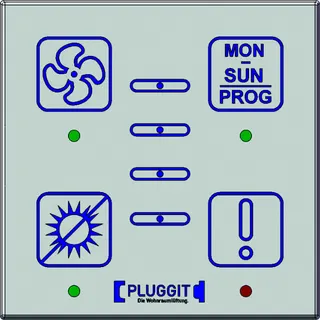 Pluggit Komforttastatur f. AP190 / AP310 / AP460 / AD160