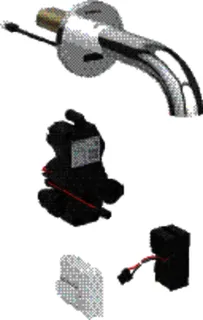 GE Waschtischarmatur Piave, Wandmontage mit UP-Funktion Netz L 17cm o. Mischer
