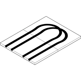 REHAU Übergangsplatte VA 12,5 - 25 cm, EPS 035 DEO dh – Bild 2