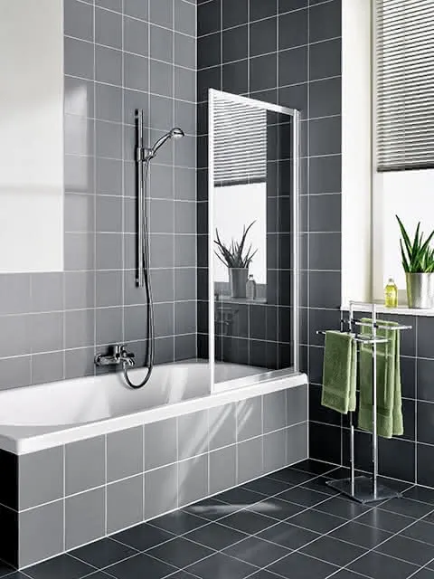 Kermi Faltwand Vario 2000 FW1 0600x 1400 BV: 651-667 SIMG Kerolan Perl