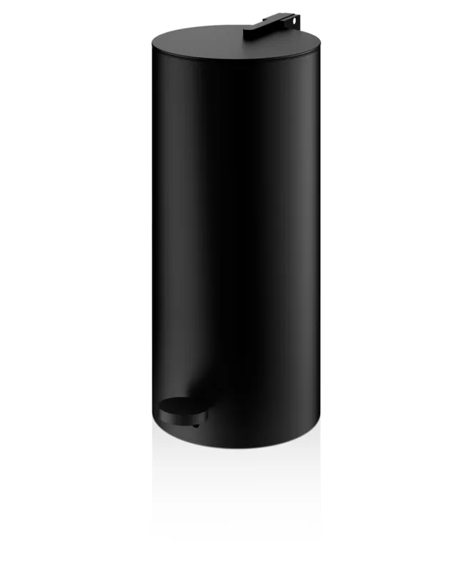 Decor Walther BIN 3 Pedaleimer mit Innenbehälter, schwarz matt