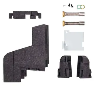 VA Montage-Set für Wandanschluss mit GEG konformer Dämmschale