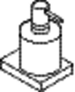 HEWI Seifensp. Gl. m. Halter Sys 100, Halter chrom – Bild 5