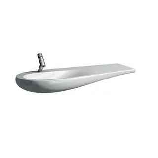 Laufen Waschtisch ALESSI 500x1200x165 Ablage rechts 1 Hahnloch mit Überlauf LCC Weiß