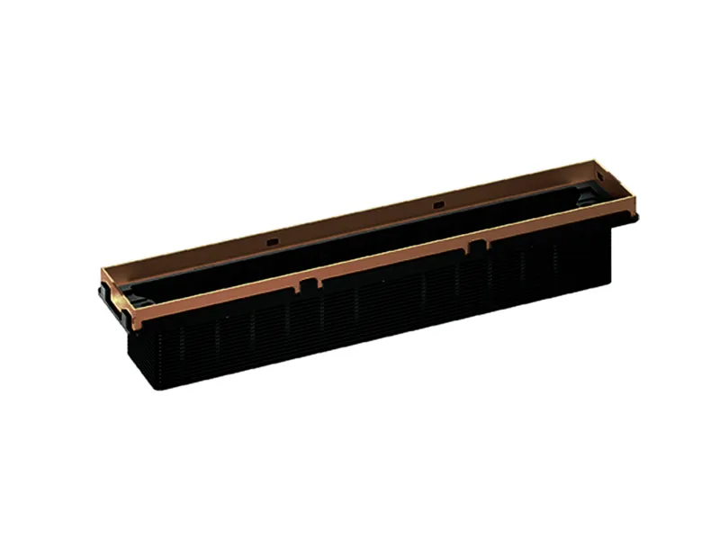 Duschrinne CeraFrame Individual rotgold matt, 300 x 50 mm