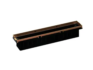 Duschrinne CeraFrame Individual rotgold matt, 300 x 50 mm